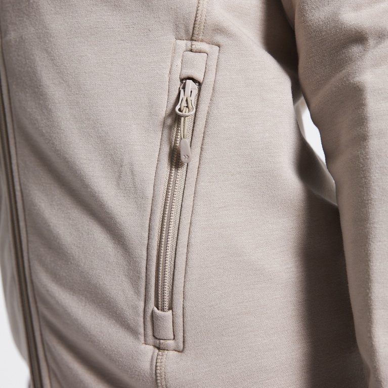 Functional hoodie "Vegby" Beige